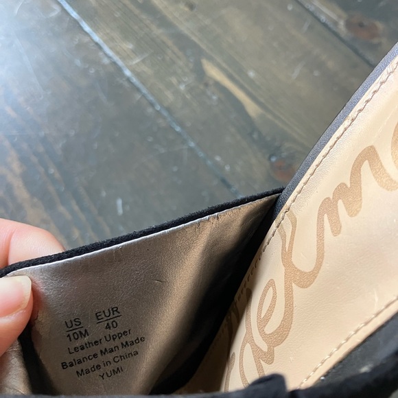 Sam Edelman Mules 10 Women’s Brown Black Yumi Bow Casual Slip-on Summer Boho - Picture 8 of 9